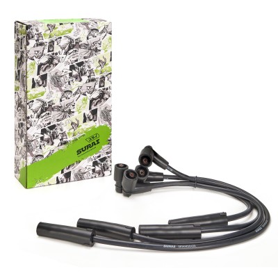 Провода высоковольт. cиликон. кмпл. 2190 FL, LADA Largus FL (дв. 11182) (тонкий наконечник) (SR1HW00430) SURAI