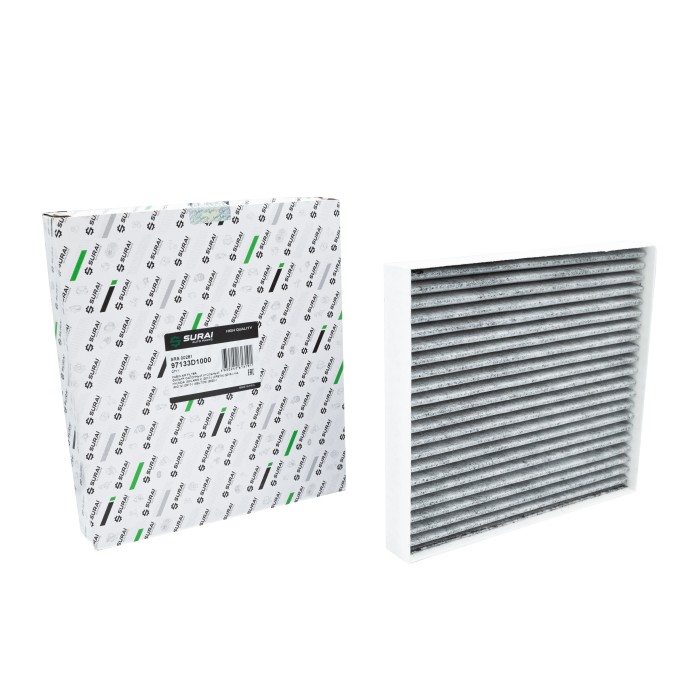Фильтр салонный Hyundai Solaris (17-)/Kia Rio (16-) угольный (SRS 00281) SURAI