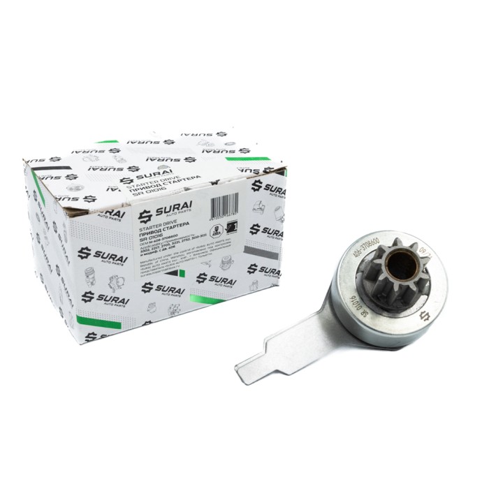 Привод стартера (бендикс) ГАЗ с дв. ЗМЗ-406 (ан. КЗАТЭ) (SR 01016) SURAI