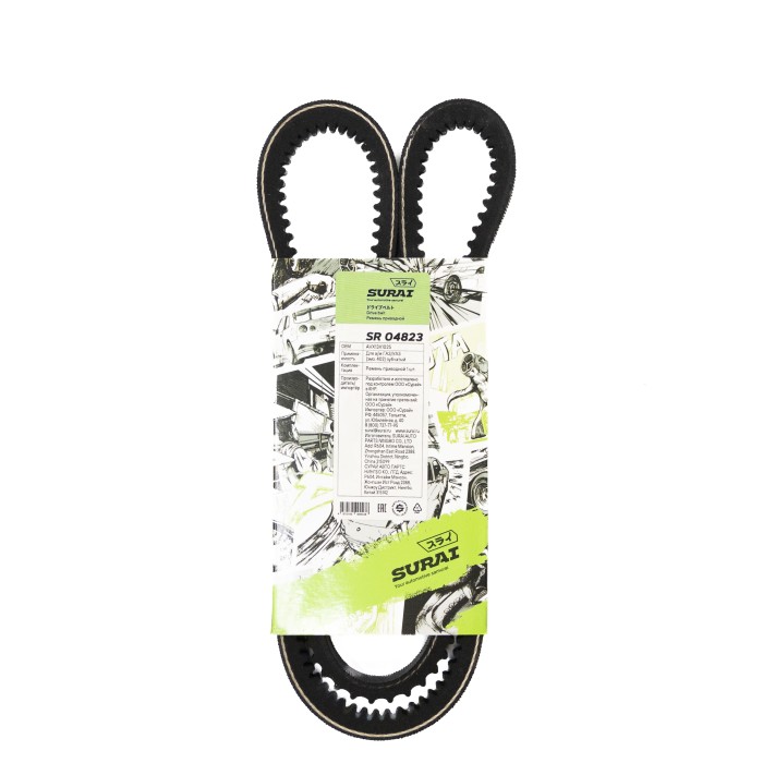 Ремень зубчатый AVX13X1025 ГАЗ/УАЗ (змз. 402) (SR 04823) SURAI
