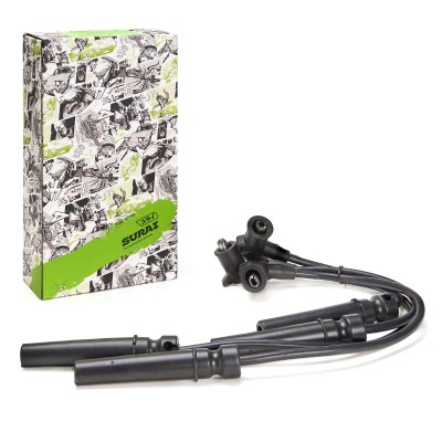 Провода высоковольт. cиликон. кмпл. Daewoo Nexia 1.6 16кл, Chevrolet Lacetti 1.4/1.6 (SR2HW00432) SURAI