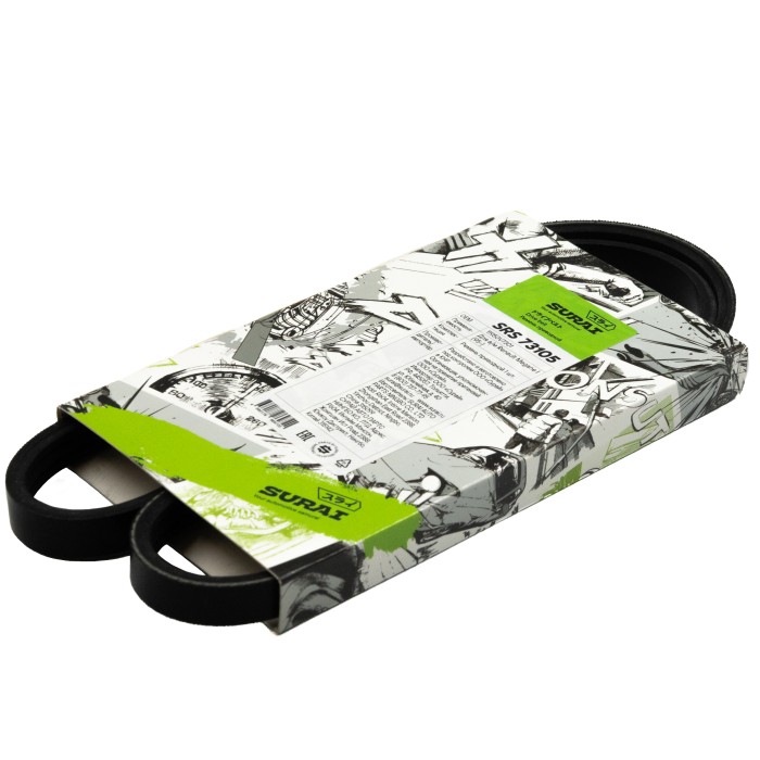 Ремень поликлиновой 3PK835 Renault Megane I (95-) (SRS 73105) SURAI