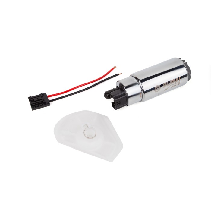 Насос топливный Лада 2110-2115 (штуцер с насечками, с фильтром и разъемом) (85 л/ч) (SR 00102) SURAI