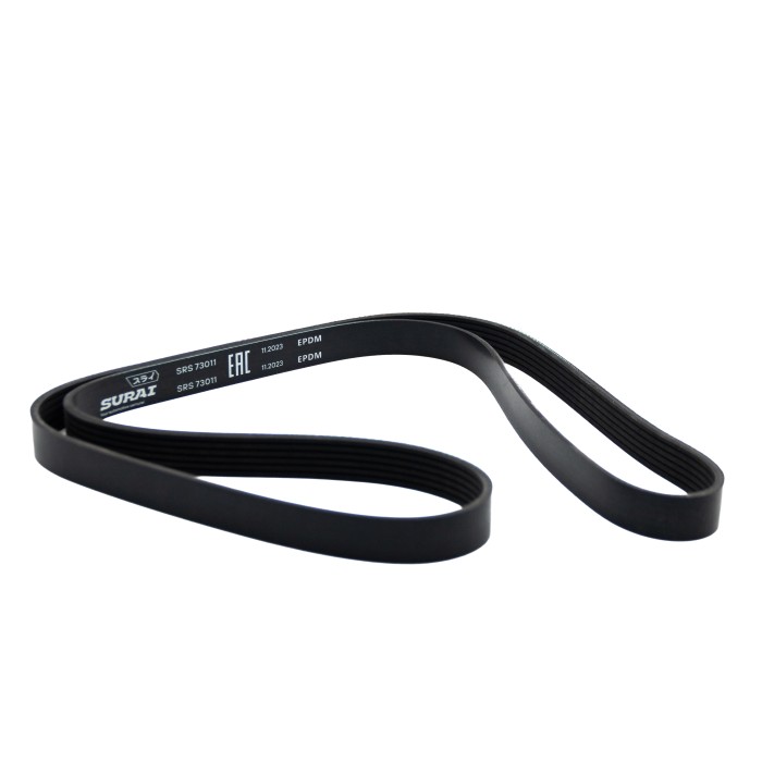 Ремень поликлиновой 6PK1555 Chevrolet Cruze (09-) 1.6i/1.8i с A/C (SRS 73011) SURAI