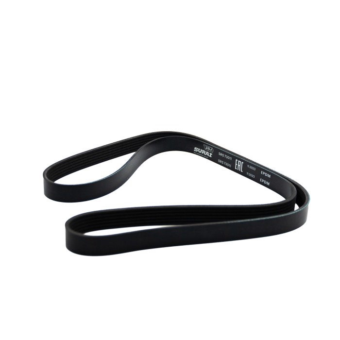 Ремень поликлиновой 6PK1555 Chevrolet Cruze (09-) 1.6i/1.8i с A/C (SRS 73011) SURAI