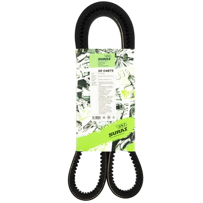 Ремень зубчатый AVX13X1180 ПАЗ 3305 (SR 04875) SURAI