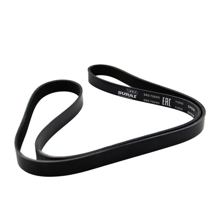 Ремень поликлиновой 6PK1564 Peugeot 206 (98-) 1.4i/1.6i с A/C (SRS 73090) SURAI
