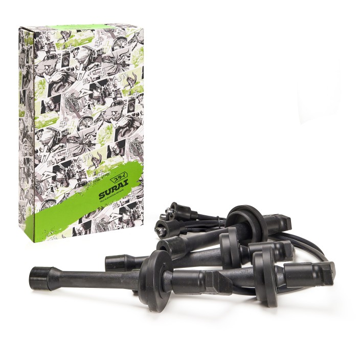 Провода высоковольт. cиликон. кмпл.для УАЗ с двигателем 4091 (SR1HW00435) SURAI