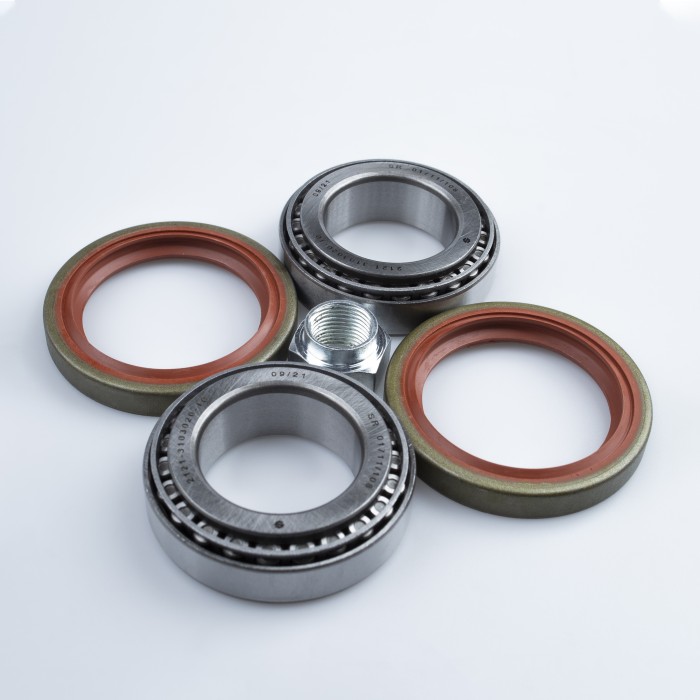 Подшипник ступицы Лада 2121 перед. (кмпл: Подшипник 2 шт/сальн. 2 шт./шайбы 2 шт.) (SR 01730) SURAI