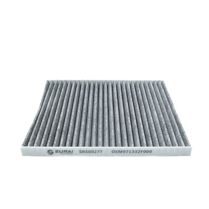 Фильтр салонный Kia Sorento (09-) угольный (SRS 00277) SURAI