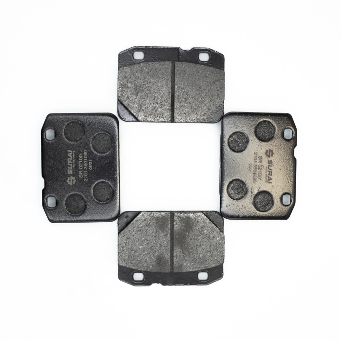 Колодки тормозные Лада 2101-2107 диск. перед. (SR 02100) SURAI