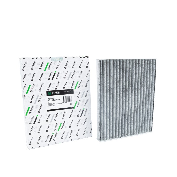 Фильтр салонный Kia Soul (14-) угольный (SRS 00282) SURAI