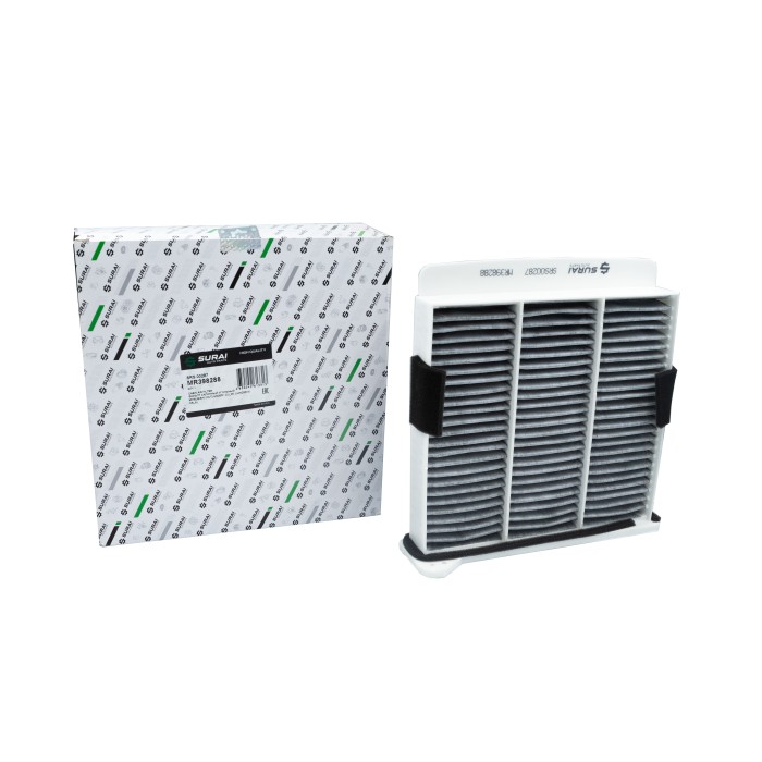 Фильтр салонный Mitsubishi Lancer IX (03-)/Outlander (02-) угольный (SRS 00287) SURAI