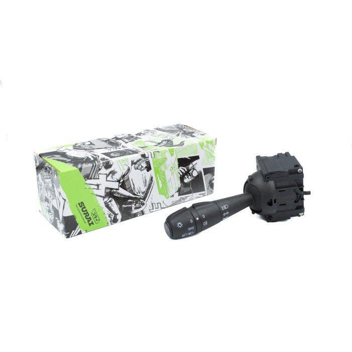 Переключатель подрул. света Renault Logan (14-) без ПТФ (с сигналом) (SRS 00748) SURAI