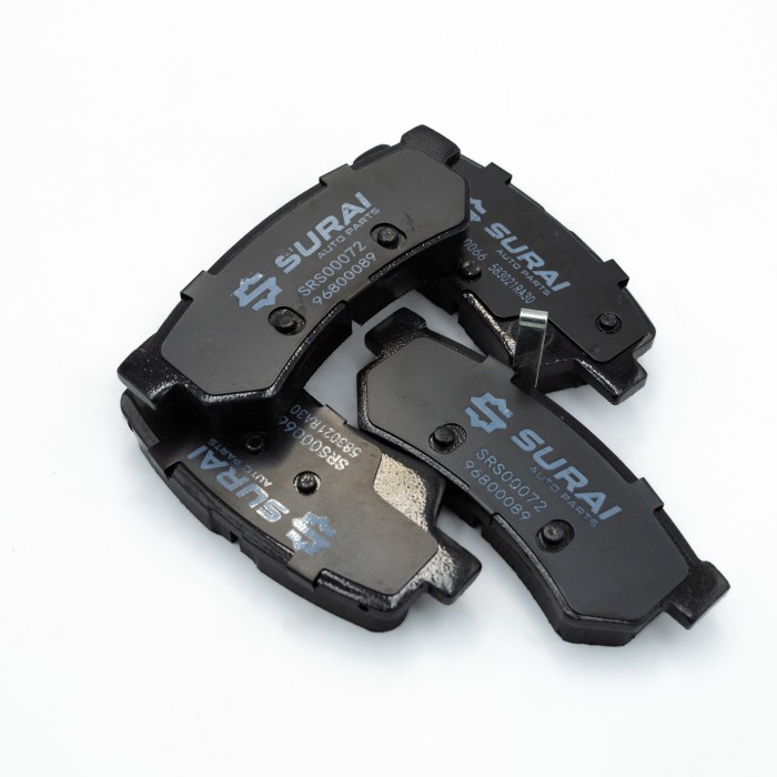 Колодки тормозные Chevrolet Lacetti (04-) зад. диск. после 2007 г.в. (SRS 00072) SURAI