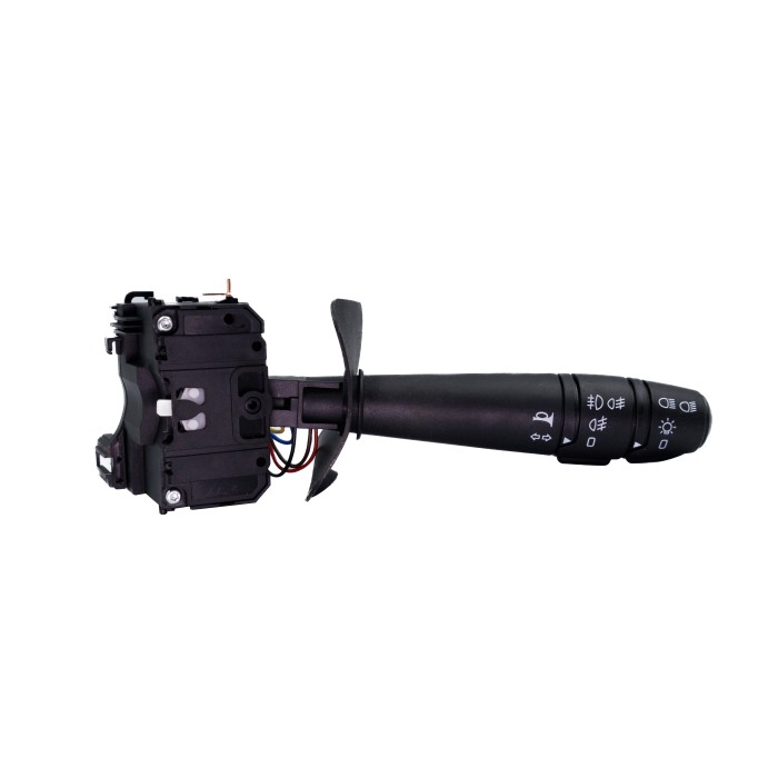 Переключатель подрул. света Renault Logan (14-)/Лада Largus (12-) с ПТФ (с сигналом) (SRS 00750) SURAI