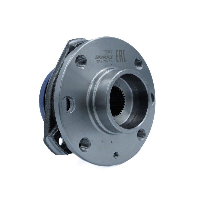 Ступица Opel Astra G (98-) перед. с подшип. 4 отв. c ABS (SRS 76223) SURAI