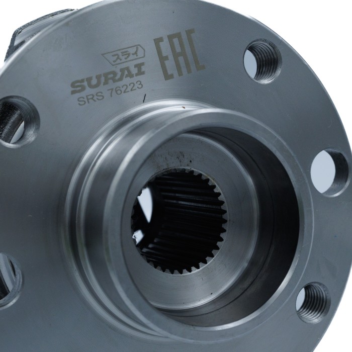 Ступица Opel Astra G (98-) перед. с подшип. 4 отв. c ABS (SRS 76223) SURAI