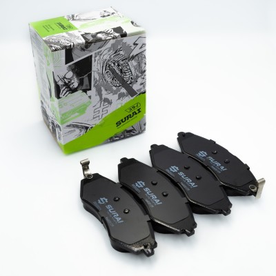 Колодки тормозные Chevrolet Lacetti (04-) перед. диск. (SRS 00071) SURAI
