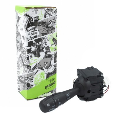 Переключатель подрулевой Renault Logan (14-)/Лада Vesta (15-) с ПТФ (SRS 00752) SURAI