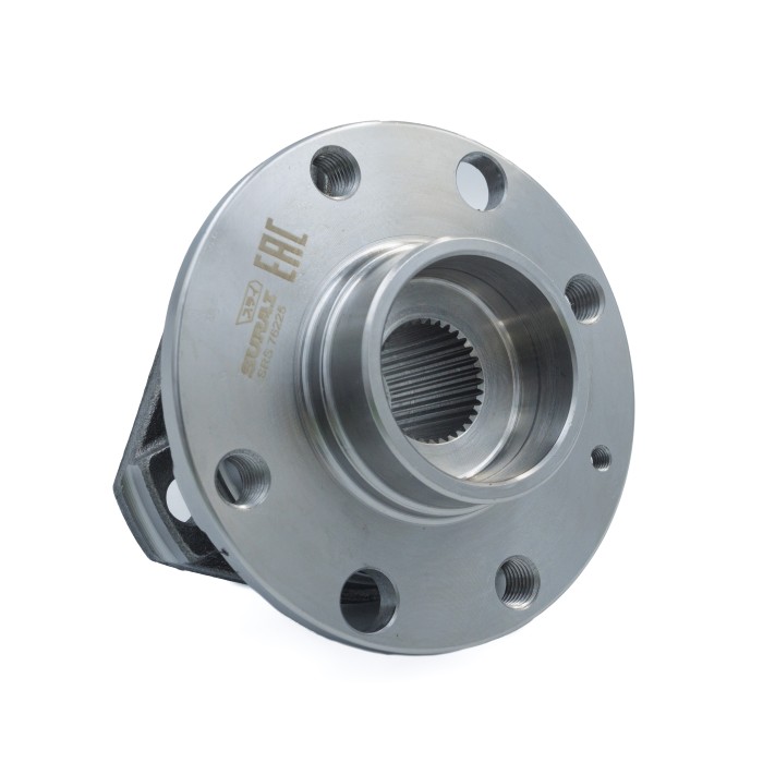 Ступица Opel Astra G (98-) перед. с подшип. 4 отв. без ABS (SRS 76225) SURAI