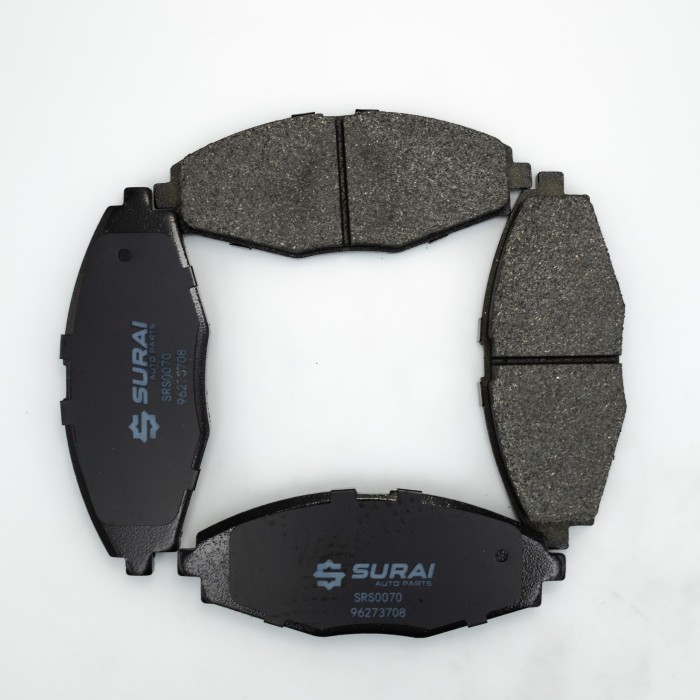 Колодки тормозные Daewoo Matiz (98-) перед. диск. (SRS 00070) SURAI