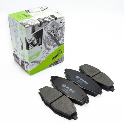 Колодки тормозные Daewoo Matiz (98-) перед. диск. (SRS 00070) SURAI