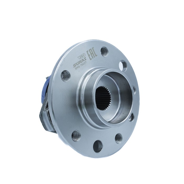 Ступица Opel Astra G (98-) перед. с подшип. 5 отв. c ABS (SRS 76227) SURAI