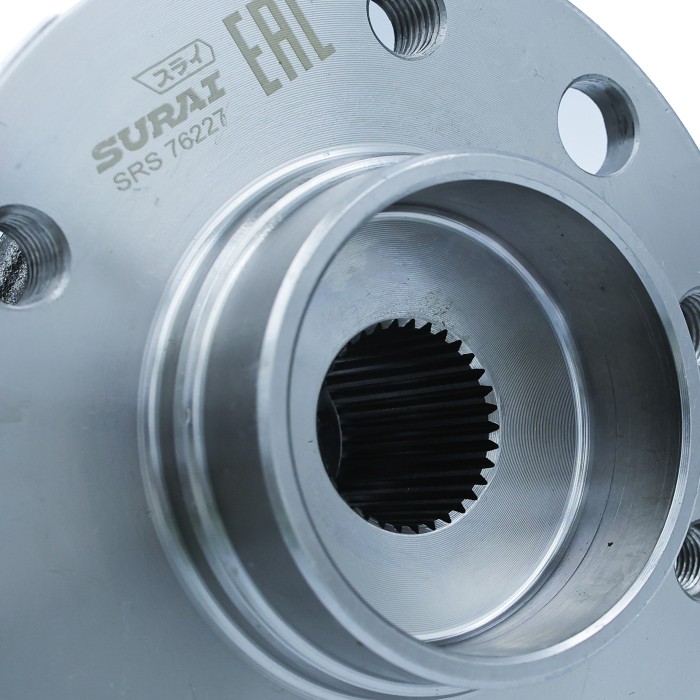 Ступица Opel Astra G (98-) перед. с подшип. 5 отв. c ABS (SRS 76227) SURAI