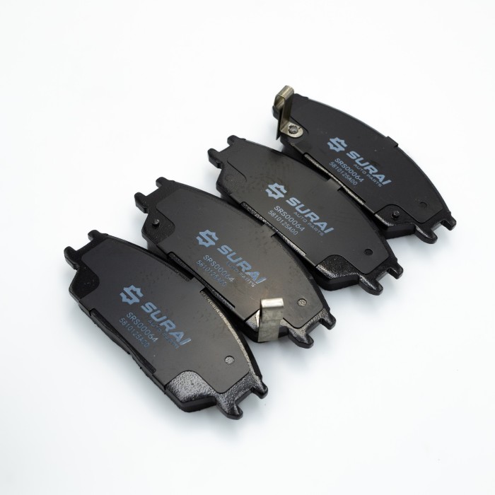 Колодки тормозные Hyundai Accent TagAZ (99-)/Getz (02-) перед. диск. (SRS 00064) SURAI