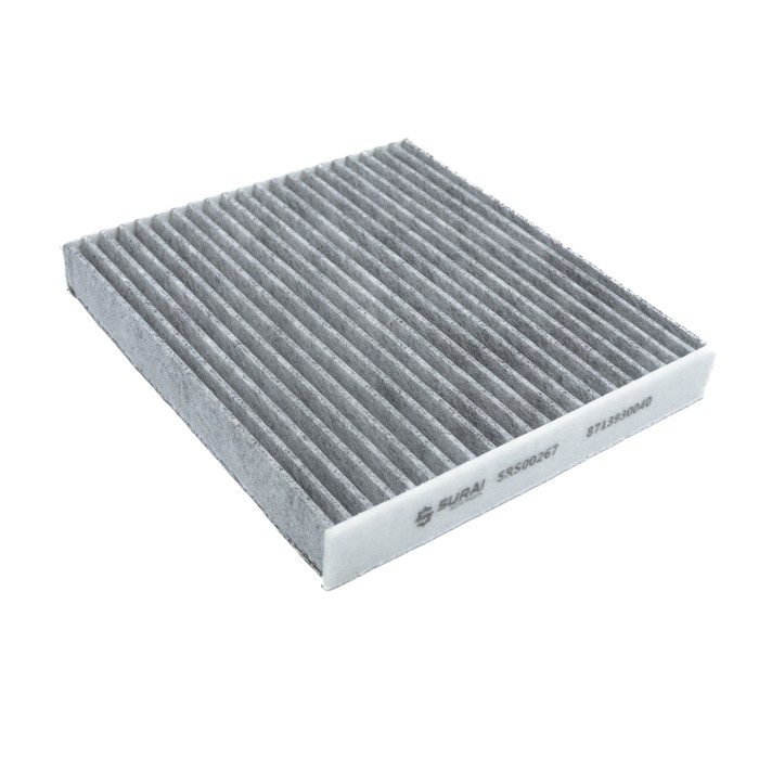 Фильтр салонный Toyota RAV4 (12-)/Camry V40 (06-) угольный (SRS 00267) SURAI