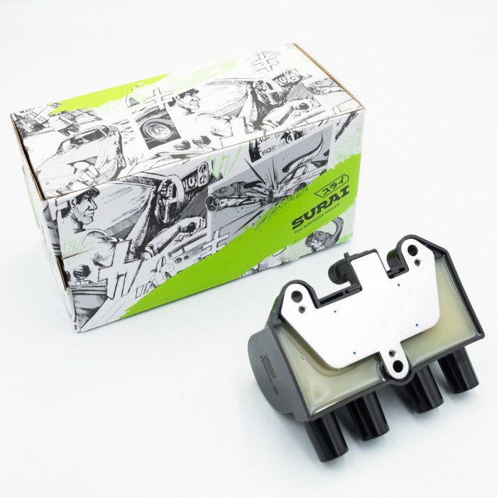 Катушка зажигания Chevrolet Lanos (97-) 1.5i (SRS 00049) SURAI