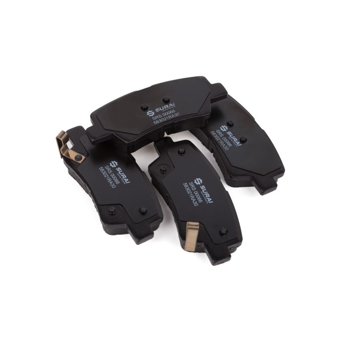 Колодки тормозные Hyundai Solaris (10-)/Kia Rio (10-) зад. диск. (SRS 00066) SURAI