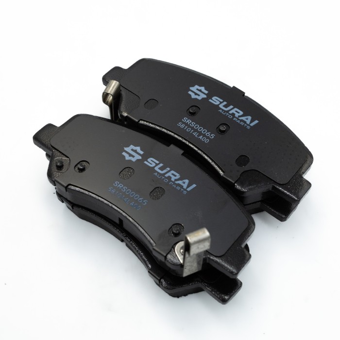 Колодки тормозные Hyundai Solaris (10-)/Kia Rio (10-) перед. диск. (SRS 00065) SURAI
