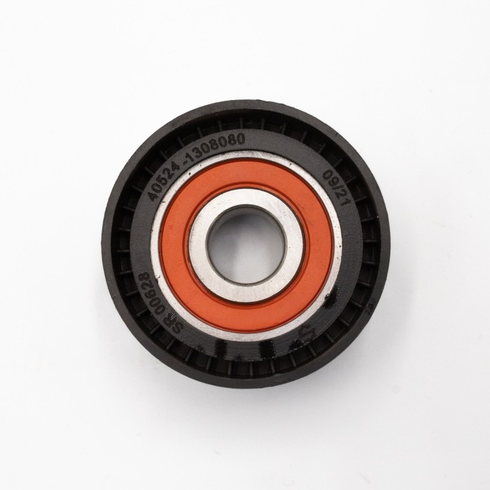 Ролик приводного ремня ГАЗ/УАЗ с дв. ЗМЗ 40524/40525/40904 Евро 3 метал. без кронш. (SR 00628)