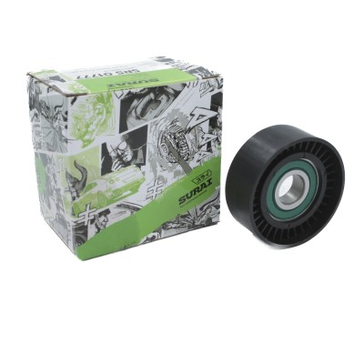 Ролик приводного ремня ГАЗ/УАЗ с дв. ЗМЗ 40524/40525/40904 Евро 3 пластик. (SR 00624) SURAI