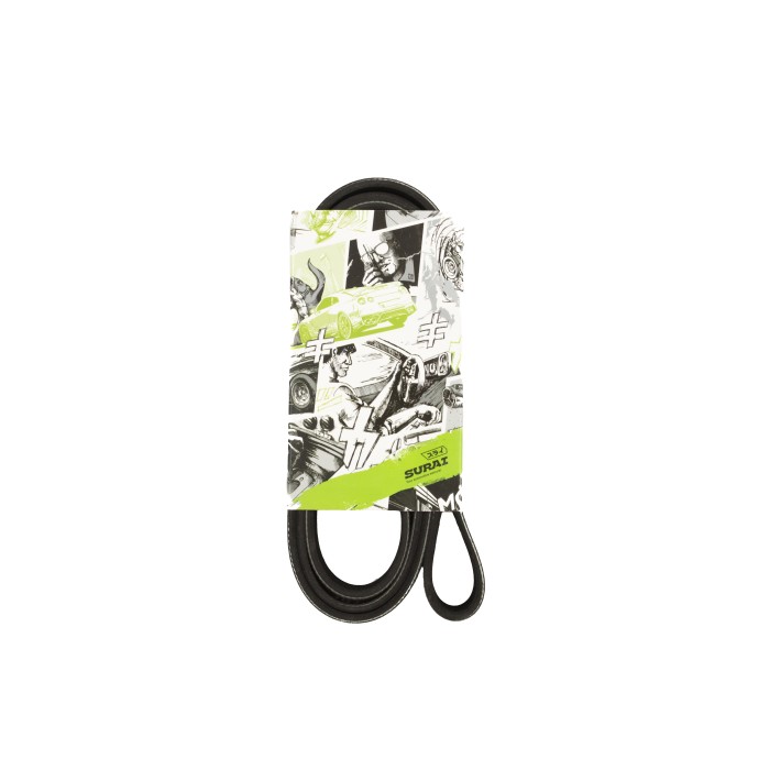 Ремень поликлиновой 6PK1775 Ford Fiesta (95-) (SRS 73029) SURAI