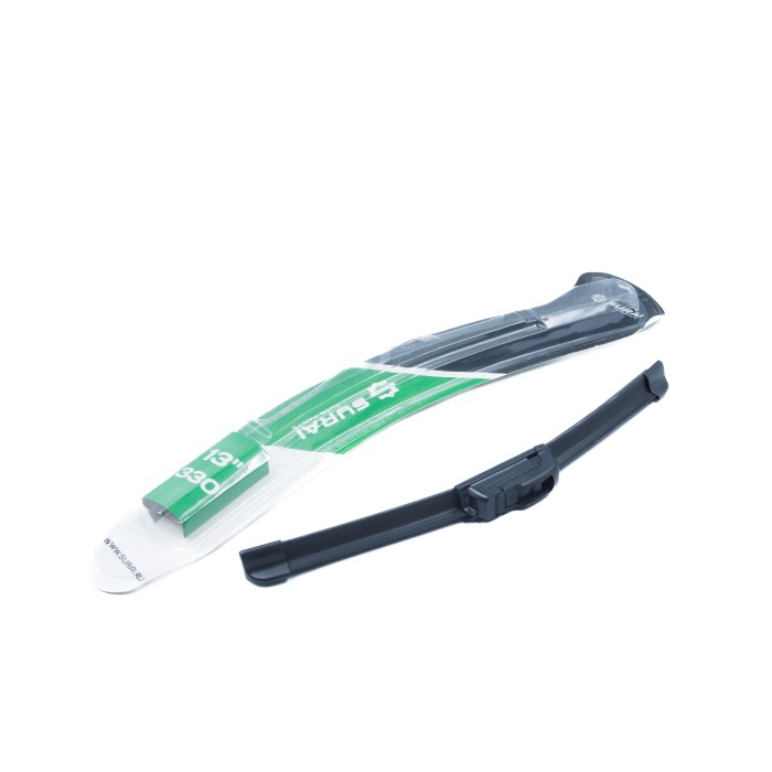 Щётка стеклоочистителя бескаркасная 330 (13") 1 адапт. (hook 9x3) (SRS 70375) SURAI