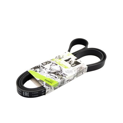 Ремень поликлиновой 6PK1800 Opel Astra G (98-) 2.0 DI (SRS 73085) SURAI