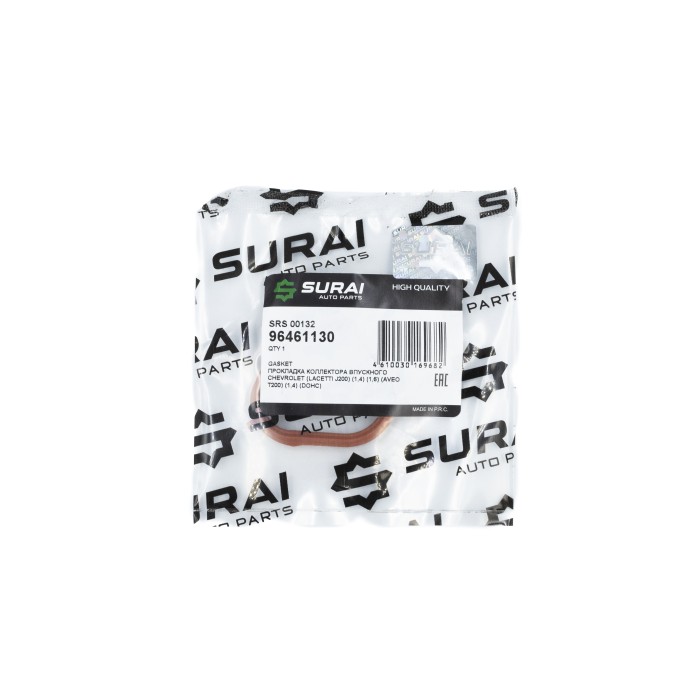 Прокладка впускной системы Chevrolet Lacetti (04-)/Aveo (02-) DOHC 1.4i/1.6i (SRS 00132) SURAI