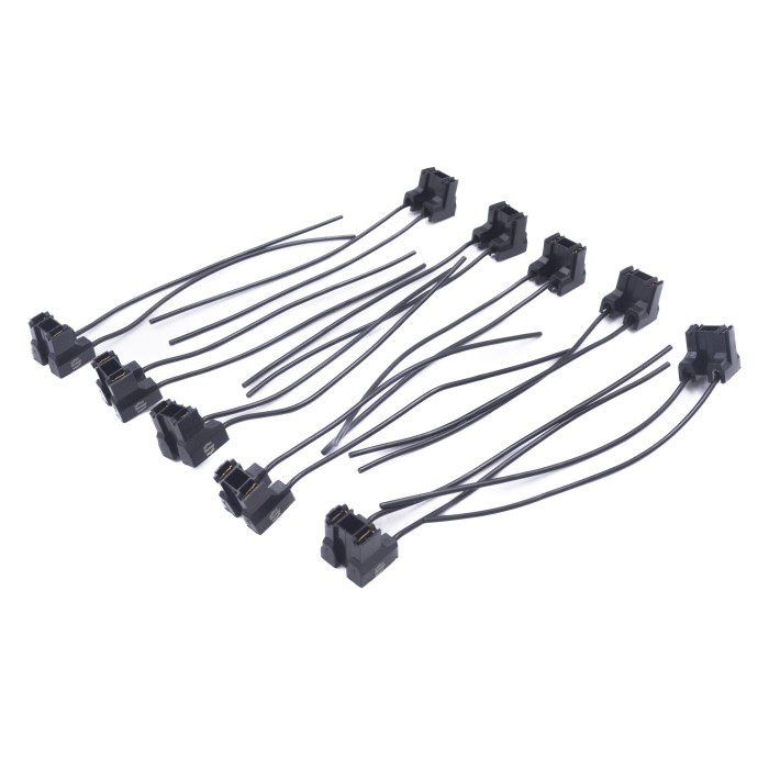 Разъем 2-х контактный с бок. креплением для фары H7, с проводами (926319-1) (SR 00805) SURAI