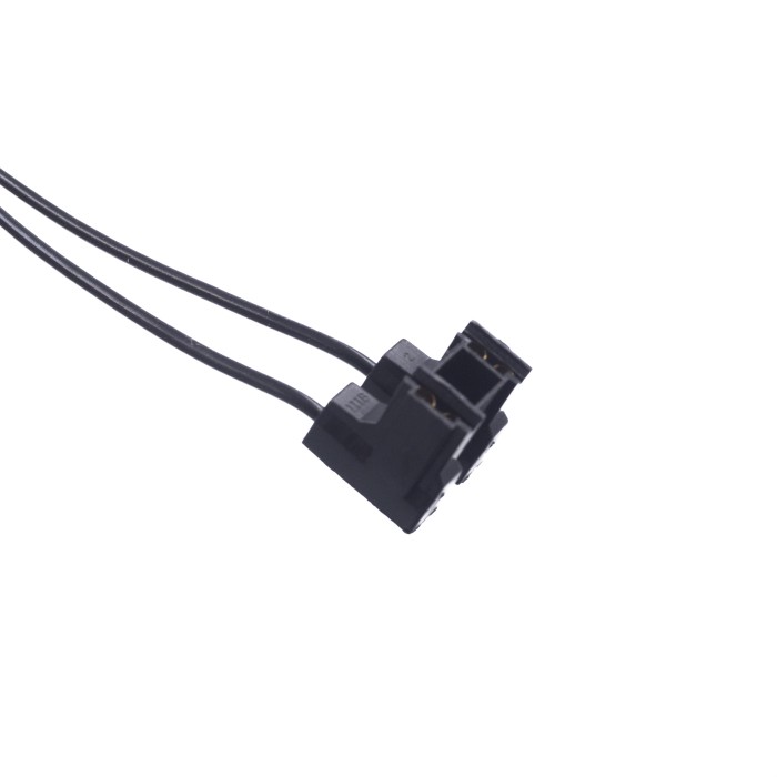 Разъем 2-х контактный с бок. креплением для фары H7, с проводами (926319-1) (SR 00805) SURAI