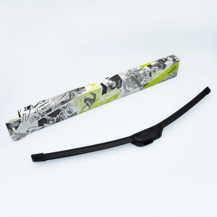 Щётка стеклоочистителя бескаркасная 450 (18") 1 адапт. (hook 9x3) (SRS 70380) SURAI