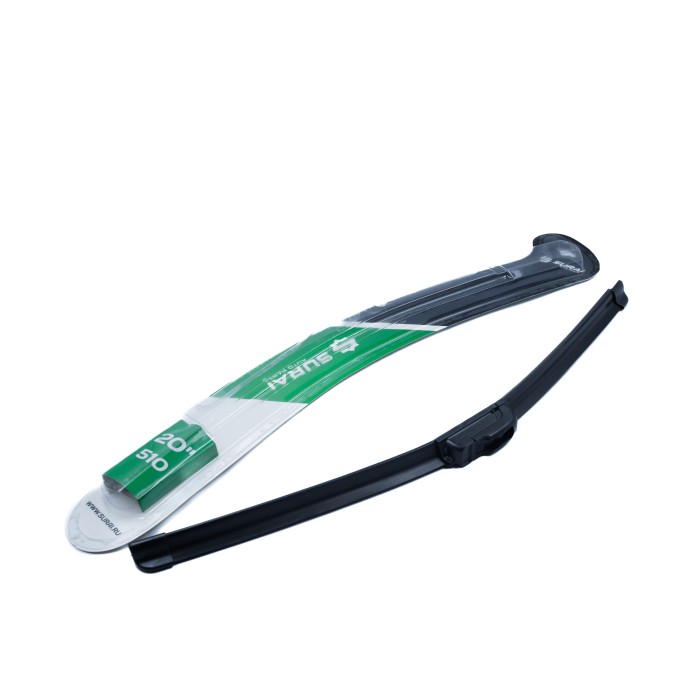 Щётка стеклоочистителя бескаркасная 510 (20") 1 адапт. (hook 9x3) (SRS 70382) SURAI