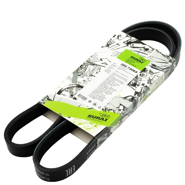 Ремень поликлиновой 5PK1060 Mitsubishi Lancer IX (00-) (SRS 73069) SURAI