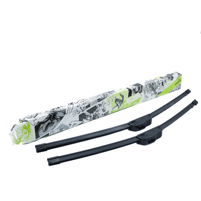 Щётки стеклоочистителя бескаркасные 510/450 (20"/18") 2 адапт. (hook 9x3) (SRS 70385) SURAI