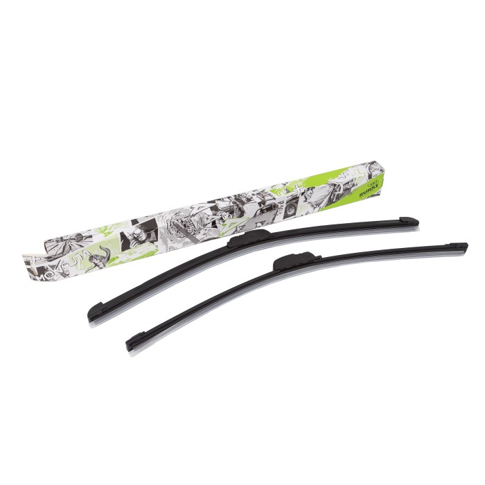 Щётки стеклоочистителя бескаркасные 510/510 (20"/20") 2 адапт. (hook 9x3) (SRS 70386) SURAI