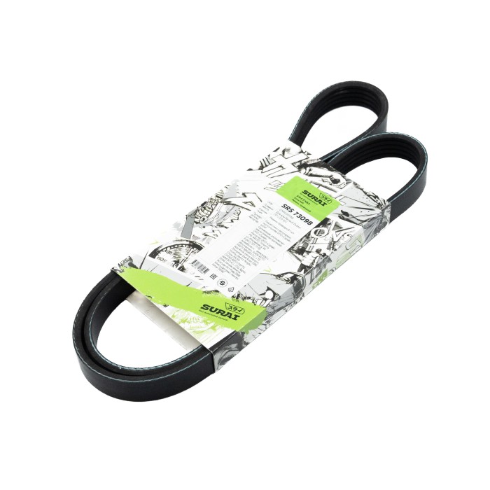 Ремень поликлиновой 5PK1125 Renault Duster (10-) 2.0 16V (SRS 73098) SURAI