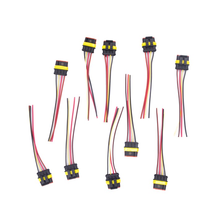 Разъем к бензонасосу, датч. уровня топлива, с проводами (2820881) (SR 00849) SURAI