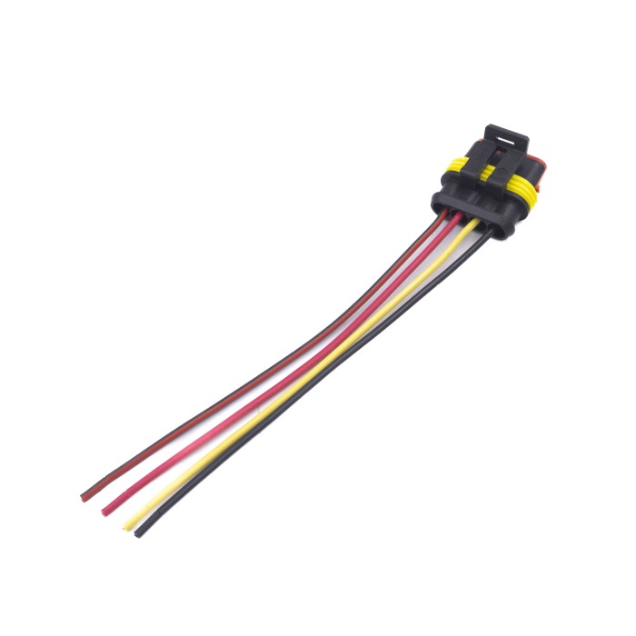 Разъем к бензонасосу, датч. уровня топлива, с проводами (2820881) (SR 00849) SURAI